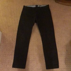 Mens J Crew Driggs Chino. Black. 30x30